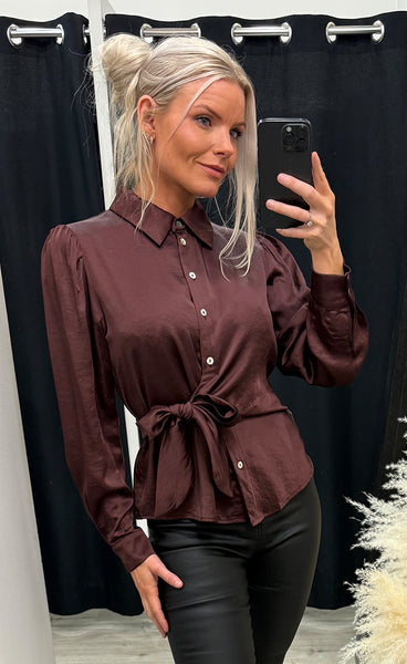 Roseanne blouse - bordeaux