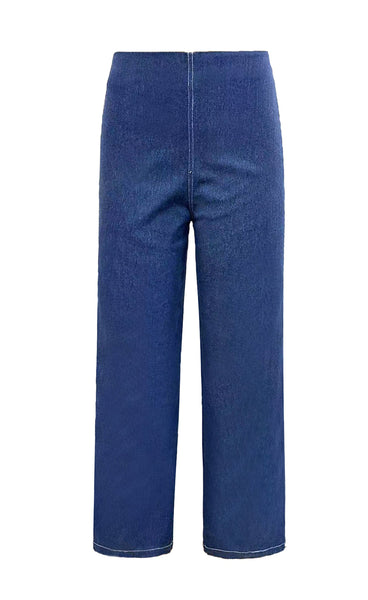 Asta wide pants - blue denim