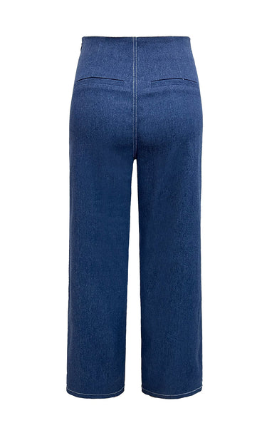 Asta wide pants - blue denim