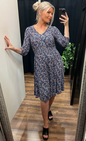 Dina dress - floral mix