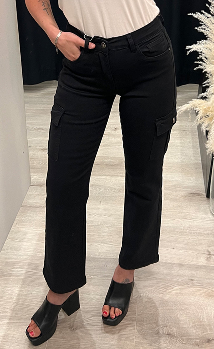 Cargo buxur 1656 - black