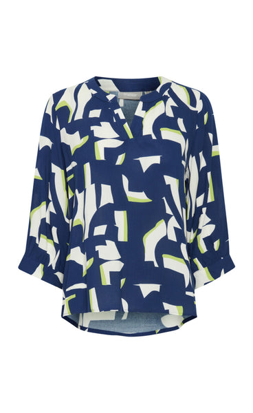 Flowy blouse - blue mix