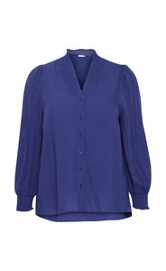 Amber blouse PLUS - navy