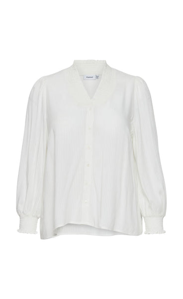 Amber blouse PLUS - ecru