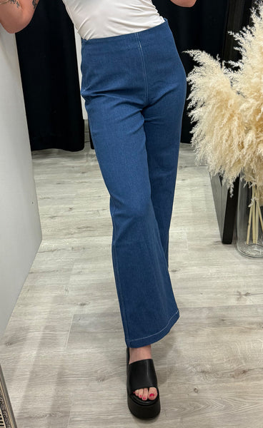 Asta wide pants - blue denim