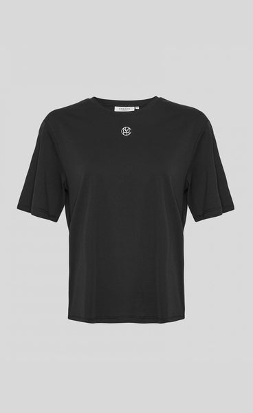 Melea icon tee - black/white