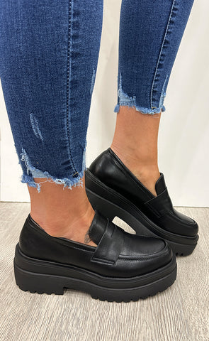 Mokkasínur 86 - black