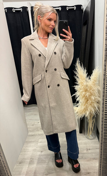 FRANSA Adelay jacket 1 - string melange