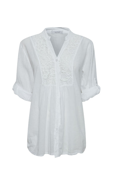Hottie blouse - snow white