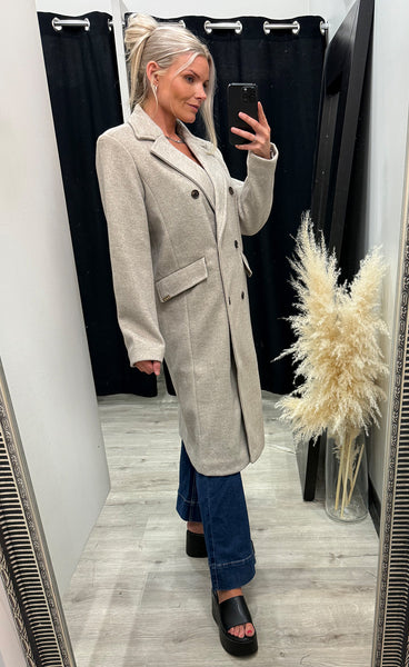 FRANSA Adelay jacket 1 - string melange