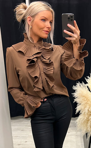 Coco blouse - choco