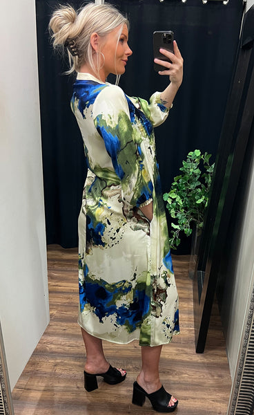 Carla dress - green