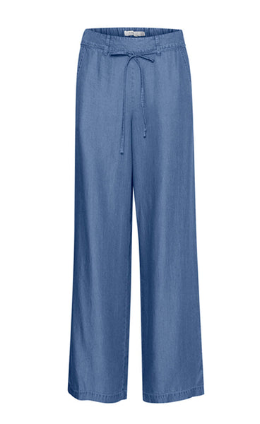 Kosmo wide pants - mid blue denim