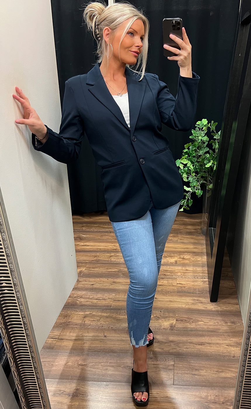 Kate oversize blazer - navy