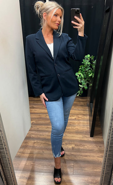 Kate oversize blazer - navy
