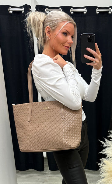 Taska 7546 - beige taupe