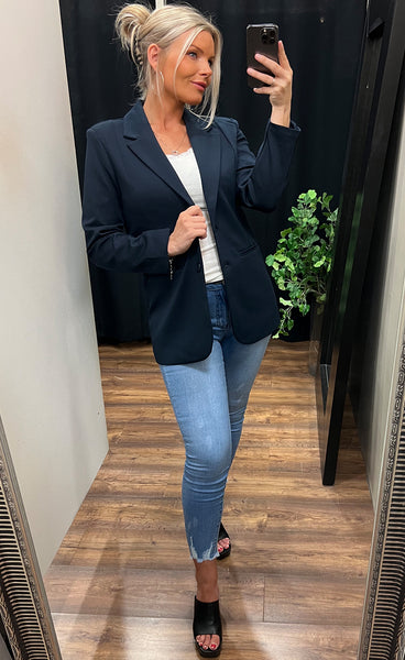 Kate oversize blazer - navy