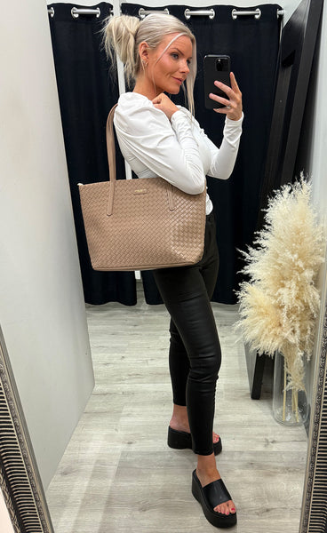 Taska 7546 - beige taupe