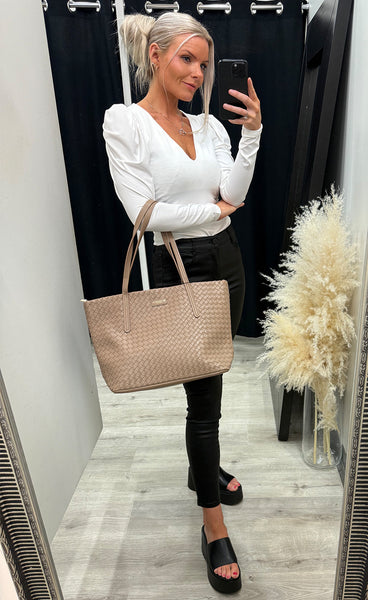 Taska 7546 - beige taupe