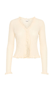 Abertie cardigan - birch melange