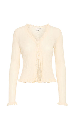 Abertie cardigan - birch melange