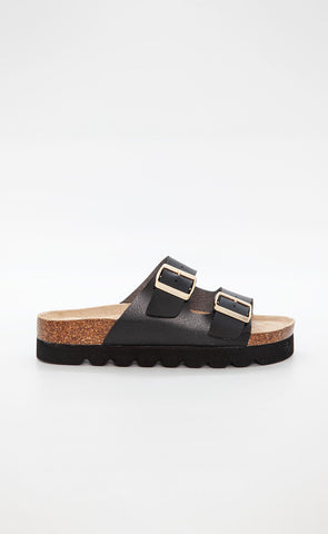 Duffy sandalar 75009 - black