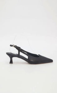 Duffy hælaskór 21016 - black