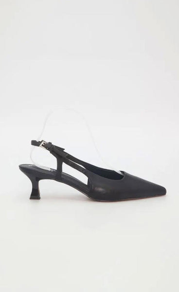 Duffy hælaskór 21016 - black