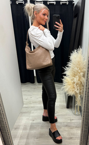 Taska 7547 - beige taupe