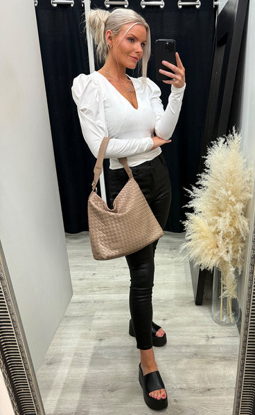 Taska 7547 - beige taupe