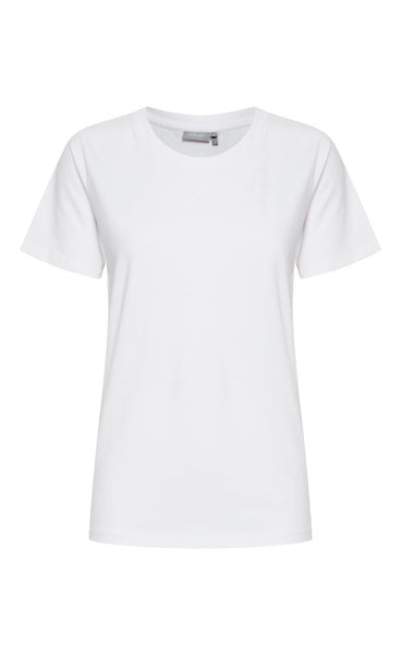 Shoulder tee - white