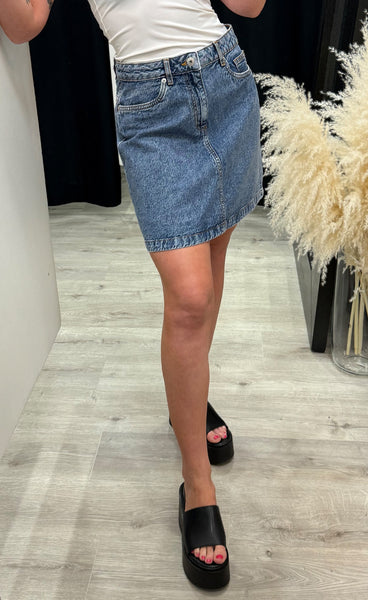 Aveny skirt - medium blue