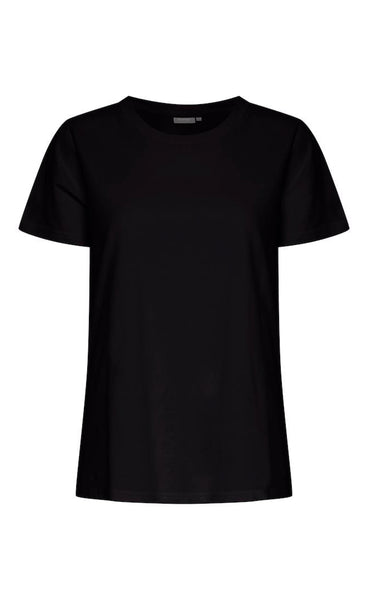 Shoulder tee - black