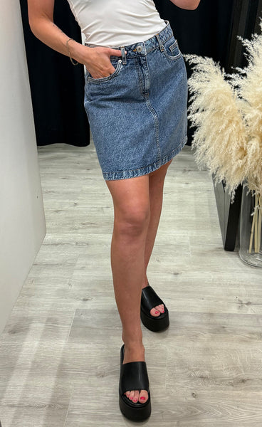 Aveny skirt - medium blue