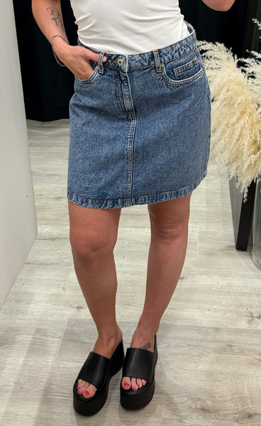 Aveny skirt - medium blue