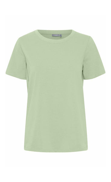 Shoulder tee - sage