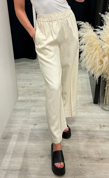 Yareli pants - birch stripe