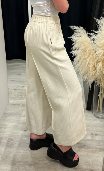 Yareli pants - birch stripe