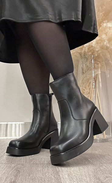 JoDis Valma ökklaskór - black leather