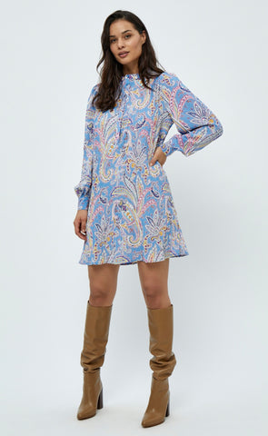Mitzi midi dress - marina blue