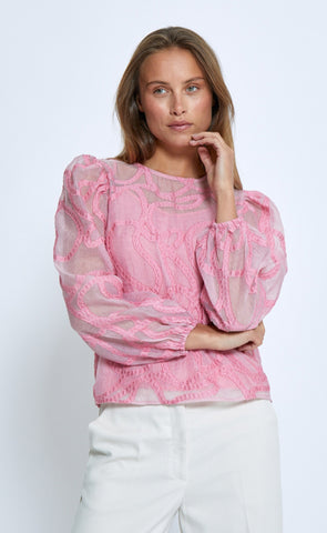 Odine blouse - desert rose
