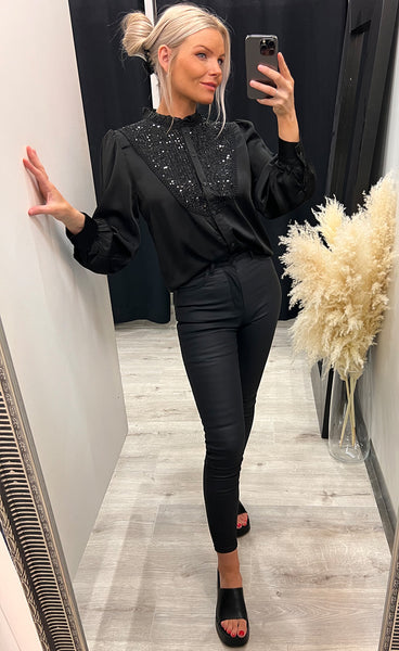 Christa blouse - black