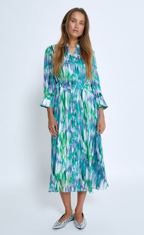 Filine midi dress - storm print