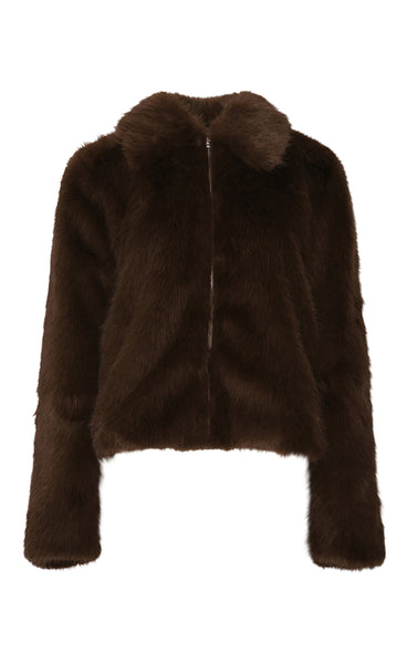 Kallysta jacket - chocolate brown