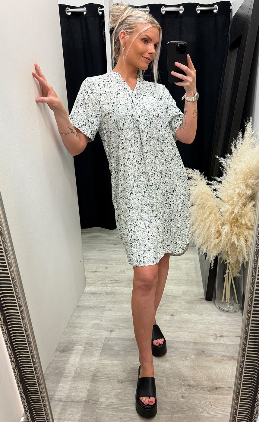 Heat tunic 1 - green print