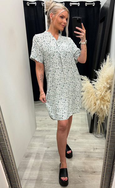 Heat tunic 1 - green print