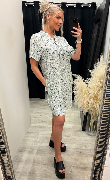 Heat tunic 1 - green print