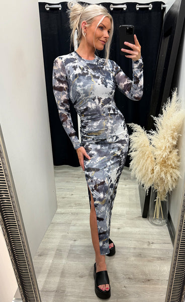 Tamara dress - black/gold