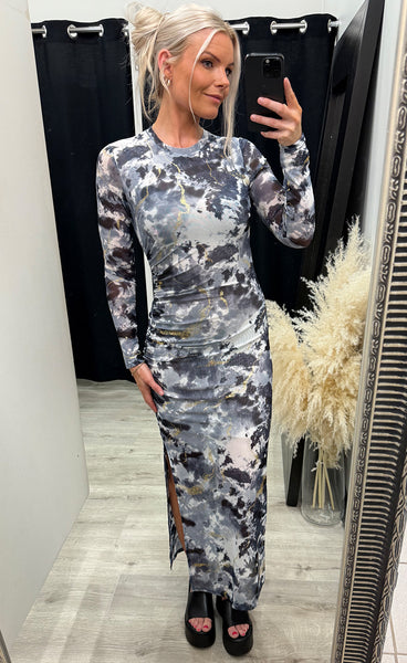 Tamara dress - black/gold