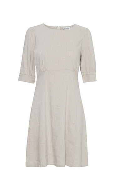 Luca dress - sandshell melange